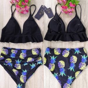 NWT High Waisted Bikini Two Piece
